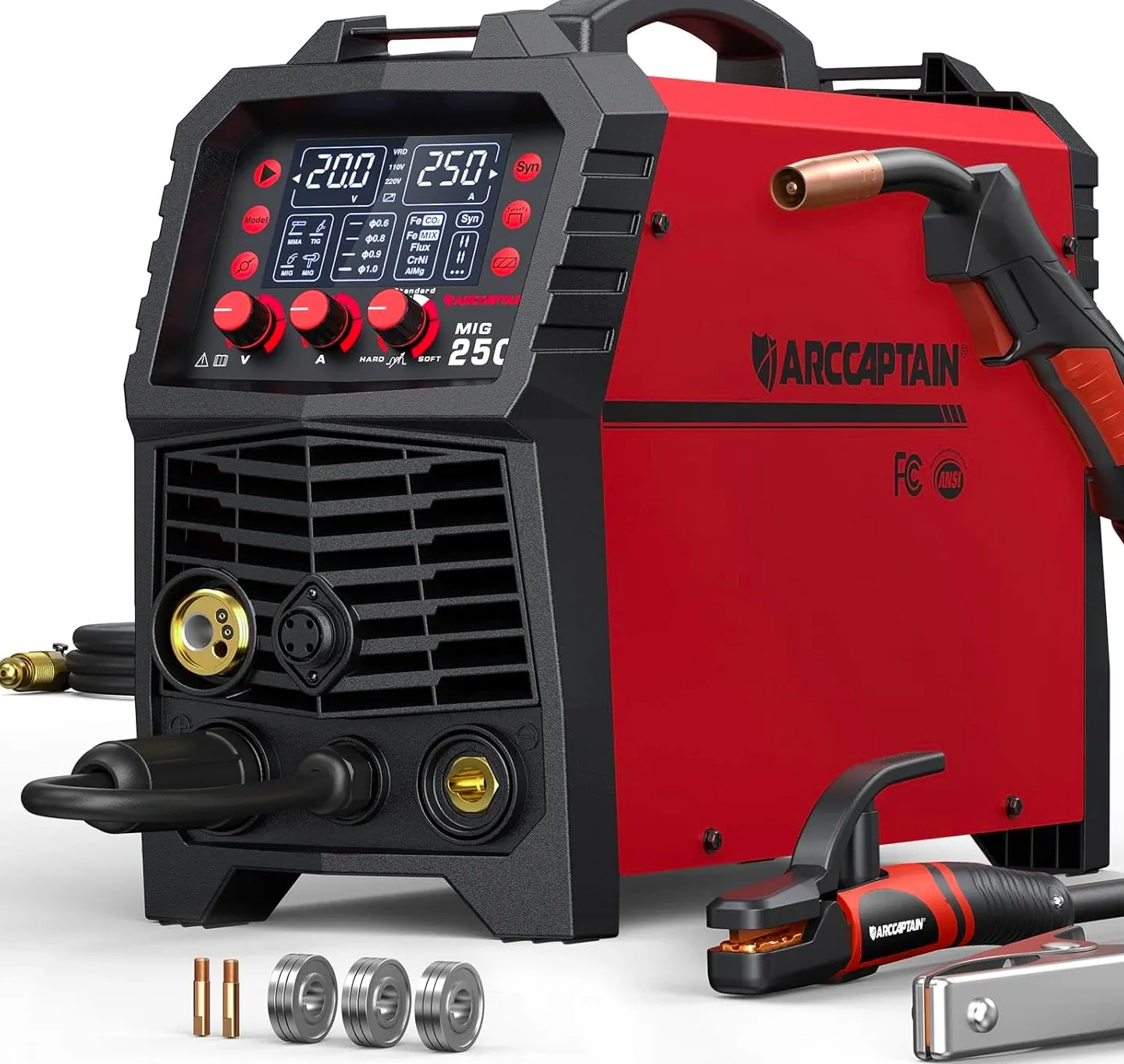 ARCCAPTAIN ARCCAPTAIN 250A Multi-Process MIG Welder Buyers Reviewed