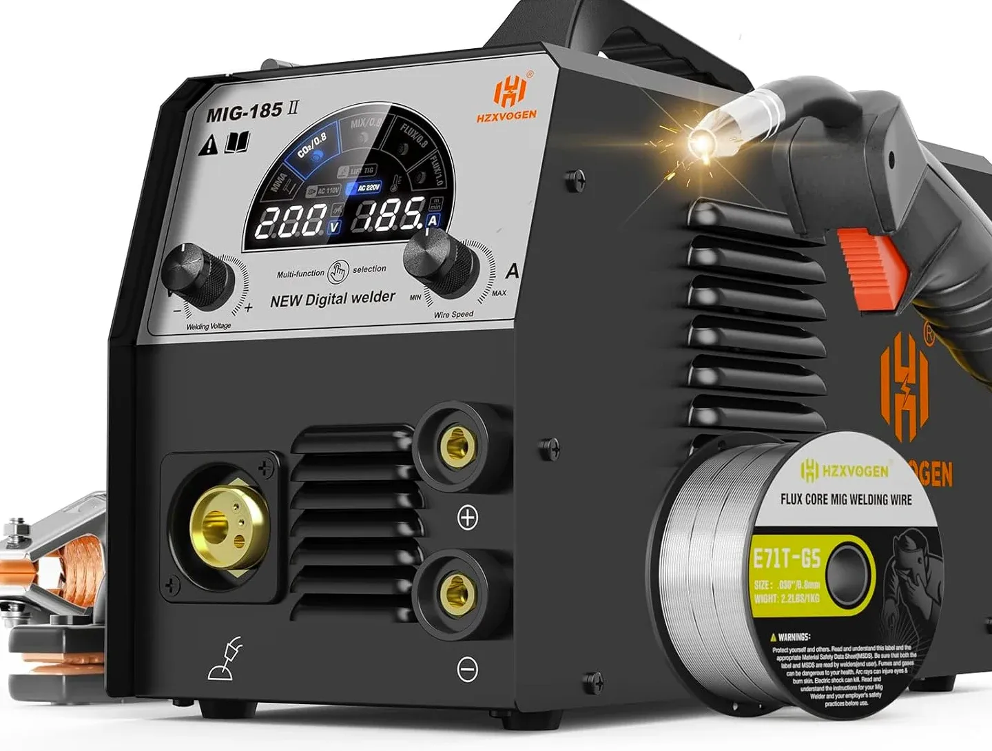 HZXVOGEN HZXVOGEN 185A MIG Welder 4 in 1 Multi Process Welder Reviewed