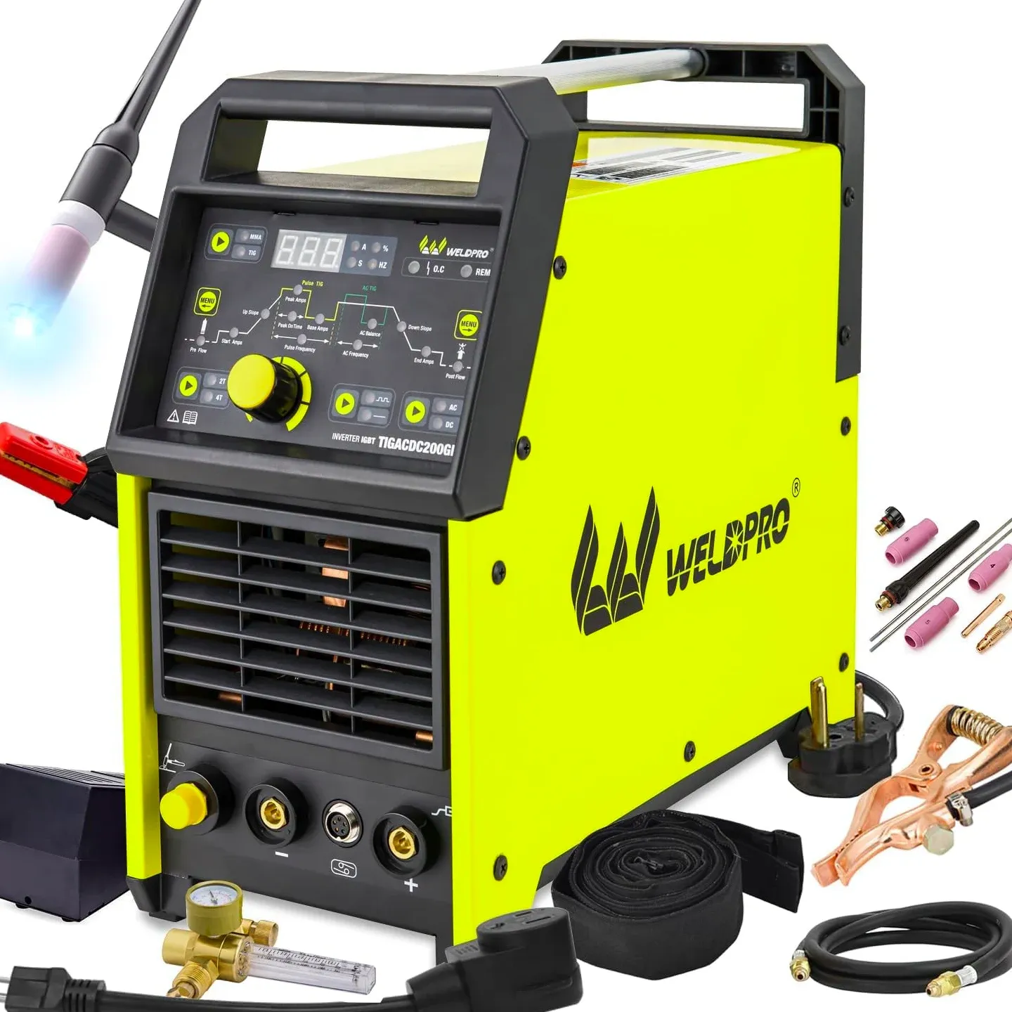 Weldpro Weldpro 200A AC/DC TIG Welder with Pulse CK17 Torch Reviewed