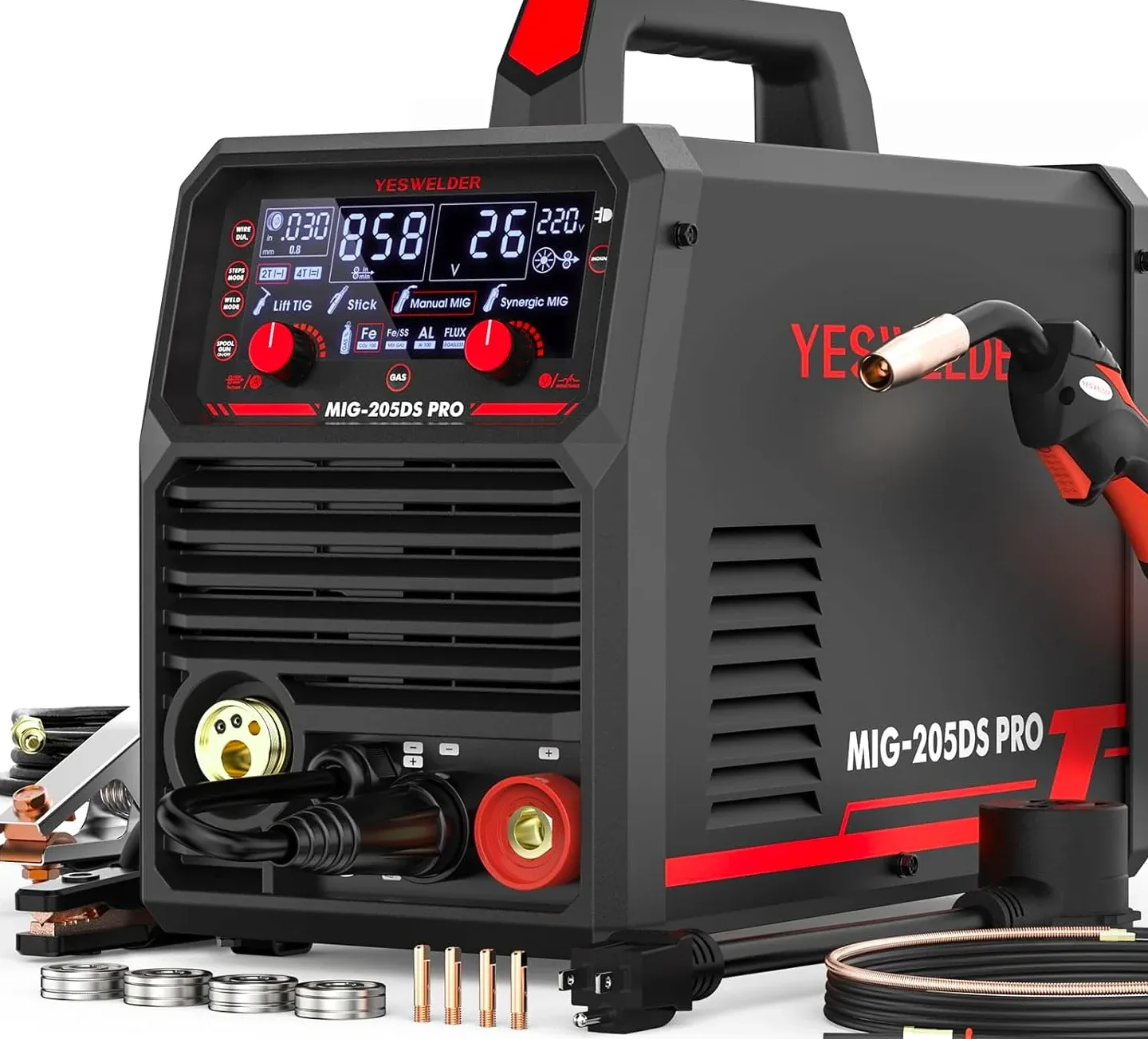 YESWELDER YESWELDER MIG-205DS PRO Multi-Process Welder Reviewed