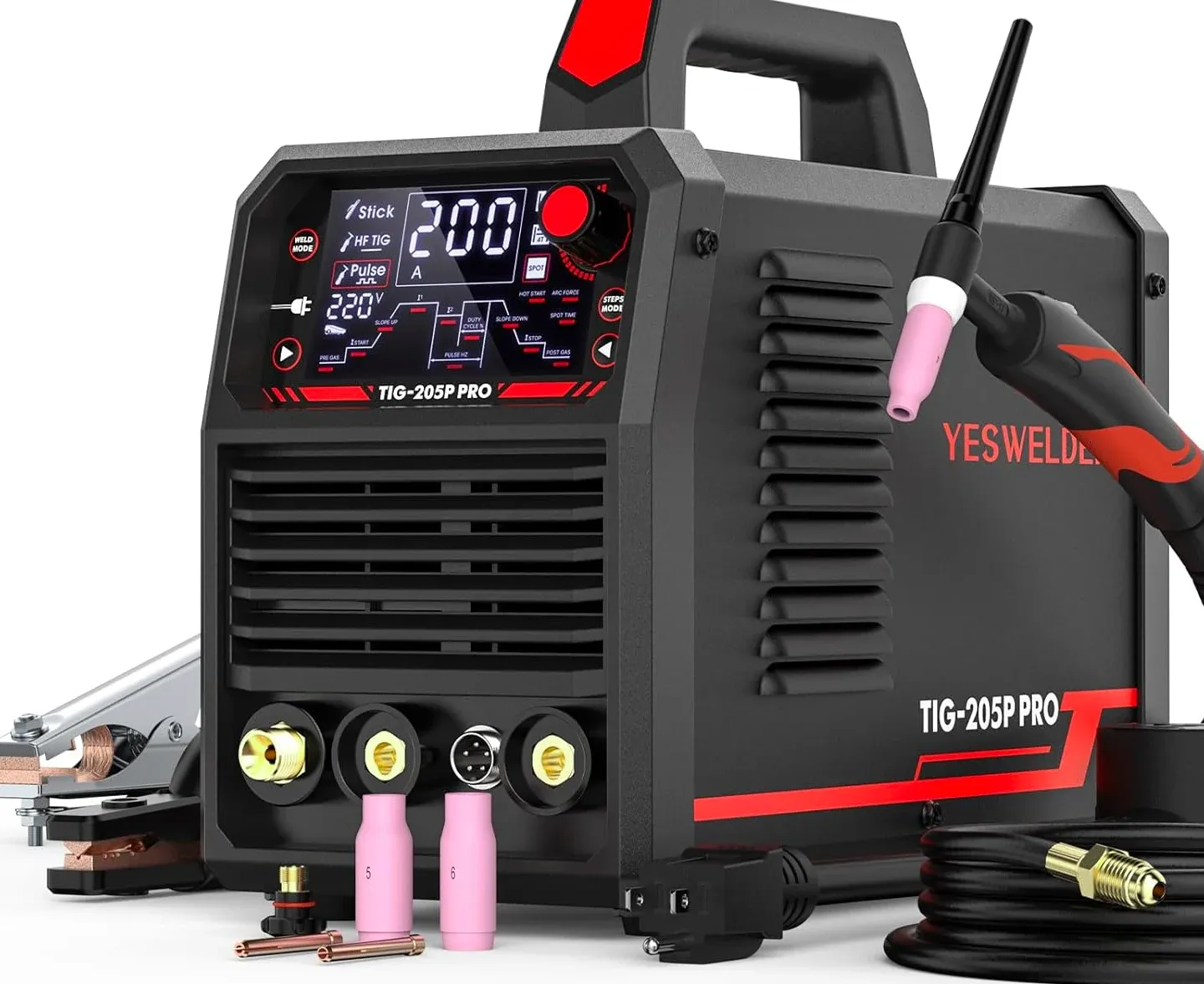 YESWELDER YESWELDER TIG-205P Multi-Process TIG Welder Reviewed